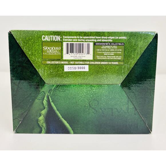 Sideshow Weta King Elendil 1:4 Bust Lord of the Rings Fellowship of the Ring - Picture 6 of 7